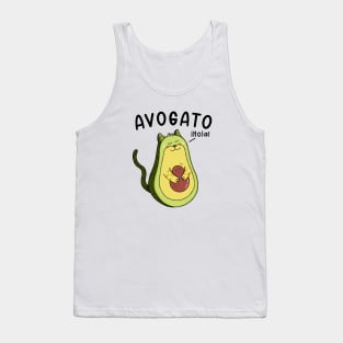 Avogato Cat Design Tank Top